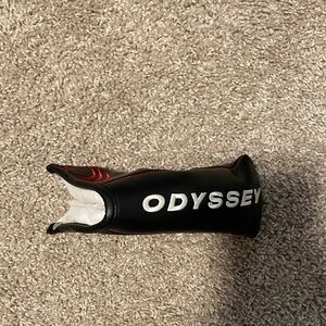 Odyssey Black & Red Putter Headcover